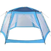 vidaXL Pool-Zelt 590x520x250 cm Blau
