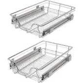 vidaXL Ausziehbare Drahtkörbe 400 Mm 2 400 Mm
