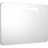 vidaXL LED-Spiegelschrank 80x9,5x55 cm