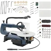 vidaXL 108-tlg. Dekupiersägen-Set 125 W 252 mm