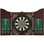 vidaXL Professionelle Sisal-dartscheibe Mit Schrank Und 6 Darts