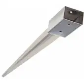 Intergard Einschlagbodenhülsen edelstahl V2A 91/900mm