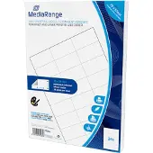 MediaRange Universal-Etiketten, stark haftend 1.200 Etiketten