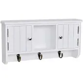 vidaXL Wandschrank Für Schlüssel Und Schmuck Mit Türen Und Haken