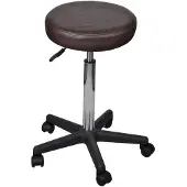 vidaXL Bürohocker Braun
