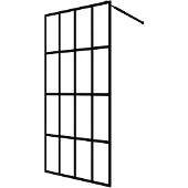 vidaXL Duschwand für Walk-in Dusche Klares Sicherheitsglas 80x195 cm
