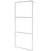 vidaXL Duschwand für Begehbare Dusche mit Klarem ESG-Glas 80x195 cm