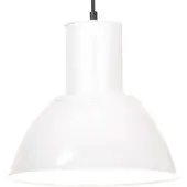 vidaXL Hängelampe 25 W Weiß Rund 28,5 cm E27