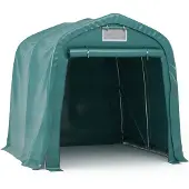 vidaXL Garagenzelt PVC 2,4x2,4 m Grün