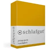 Schlafgut Spannbettlaken "PURE Bio-Baumwolle mit Elasthan, dehnbar blickdicht, straff, Bettlaken", PREMIUM Laken für Matratzen bis 30cm Höhe, in 90x200, 140x200, 180x200