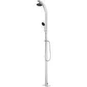vidaXL Gartendusche 215 cm Aluminium
