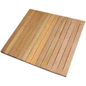 Intergard Terrassenfliesen Holzfliesen Bangkirai 100x100cm (glatt)