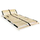 vidaXL Lattenrost mit 28 Latten 7 Zonen 80x200 cm