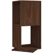 vidaXL Drehregal Braun Eiche-Optik 34,5x34,5x75,5 cm Holzwerkstoff