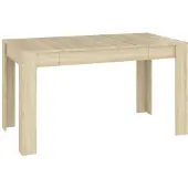 vidaXL Esstisch Sonoma-Eiche 140x74,5x76 cm Holzwerkstoff