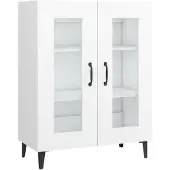 vidaXL Sideboard Weiß 69,5x34x90 cm Holzwerkstoff