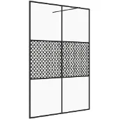 vidaXL Duschwand für Begehbare Dusche mit Klarem ESG-Glas 140x195 cm