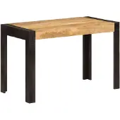 vidaXL Esstisch 120x60x76 cm Massivholz Mango