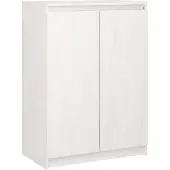 vidaXL Sideboard Weiß 60x36x84 cm Massivholz Kiefer