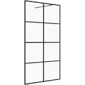 vidaXL Duschwand für Begehbare Dusche mit Klarem ESG Glas 100x195 cm
