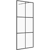 vidaXL Duschwand für Begehbare Dusche mit Klarem ESG Glas 100x195 cm