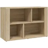 vidaXL Sideboard Sonoma-Eiche 80x30x54 cm Holzwerkstoff