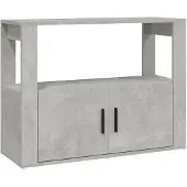 vidaXL Sideboard Betongrau 80x30x60 cm Holzwerkstoff