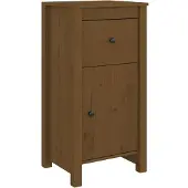 vidaXL Sideboard Honigbraun 40x35x80 cm Massivholz Kiefer
