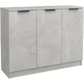 vidaXL Sideboard Betongrau 90,5x30x70 cm Holzwerkstoff