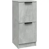 vidaXL Sideboard Betongrau 30x30x70 cm Holzwerkstoff