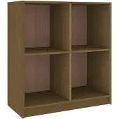 vidaXL Sideboard Honigbraun 70x33x76 cm Massivholz Kiefer