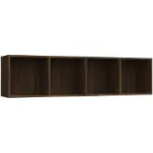 vidaXL Bücherschrank/TV-Schrank Eichen-Optik 143x30x36cm Holzwerkstoff