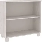 vidaXL Sideboard HAMAR Weiß 85x35x80 cm Massivholz Kiefer