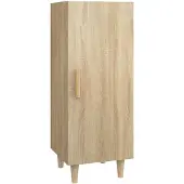 vidaXL Sideboard Sonoma-Eiche 34,5x34x90 cm Holzwerkstoff