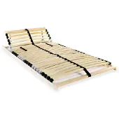 vidaXL Lattenrost mit 28 Latten 7 Zonen 90x200 cm