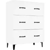 vidaXL Sideboard Weiß 69,5x34x90 cm Holzwerkstoff