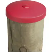 Intergard Pfostenkappen PVC flach ø120mm