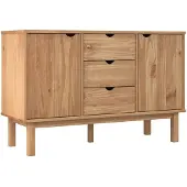 vidaXL Sideboard OTTA 113,5x43x73 cm Massivholz Kiefer