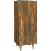 vidaXL Sideboard Räuchereiche 34,5x34x90 cm Holzwerkstoff