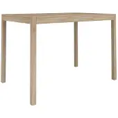 vidaXL Esstisch 110x70x75 cm Massivholz Akazie