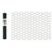 Giardino Sechseck plattiert 25x1,0mm x 100cm x 2,5m ral 6005 grün