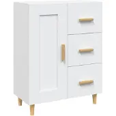 vidaXL Sideboard Weiß 69,5x34x90 cm Holzwerkstoff