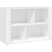 vidaXL Sideboard Weiß 80x30x54 cm Holzwerkstoff