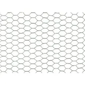 Giardino Sechskant plattiert 25x1,0mm x 50cm x 2,5m ral 6005 grün