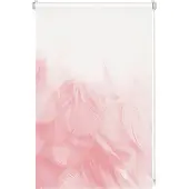 Gardinia Seitenzugrollo "Easyfix Rollo Digiprint" Gr. 2, rosa (rosa, weiß, weiß), B:110cm H:150cm, Polyester, Rollos, Seitenzugrollo, mit Weidenkätzchen Motiv