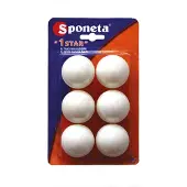 Sponeta , Tischtennisbälle - 6 Stück (* Qualität)