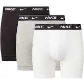 Nike Herren Boxer Shorts, 3er Pack - Boxers, Cotton Stretch, einfarbig