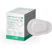 Medrull Ultra Pore Augenpflaster / Okklusionspflaster Augenkompresse, Steril, lichtundurchlässig, 50 St Pflaster