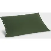 Yumeko Kissenbezug Flanell 50x70 Grün - Eco, Bio & Fairtrade