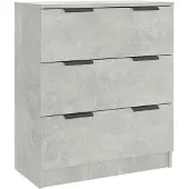 vidaXL Sideboard Betongrau 60x30x70 cm Holzwerkstoff